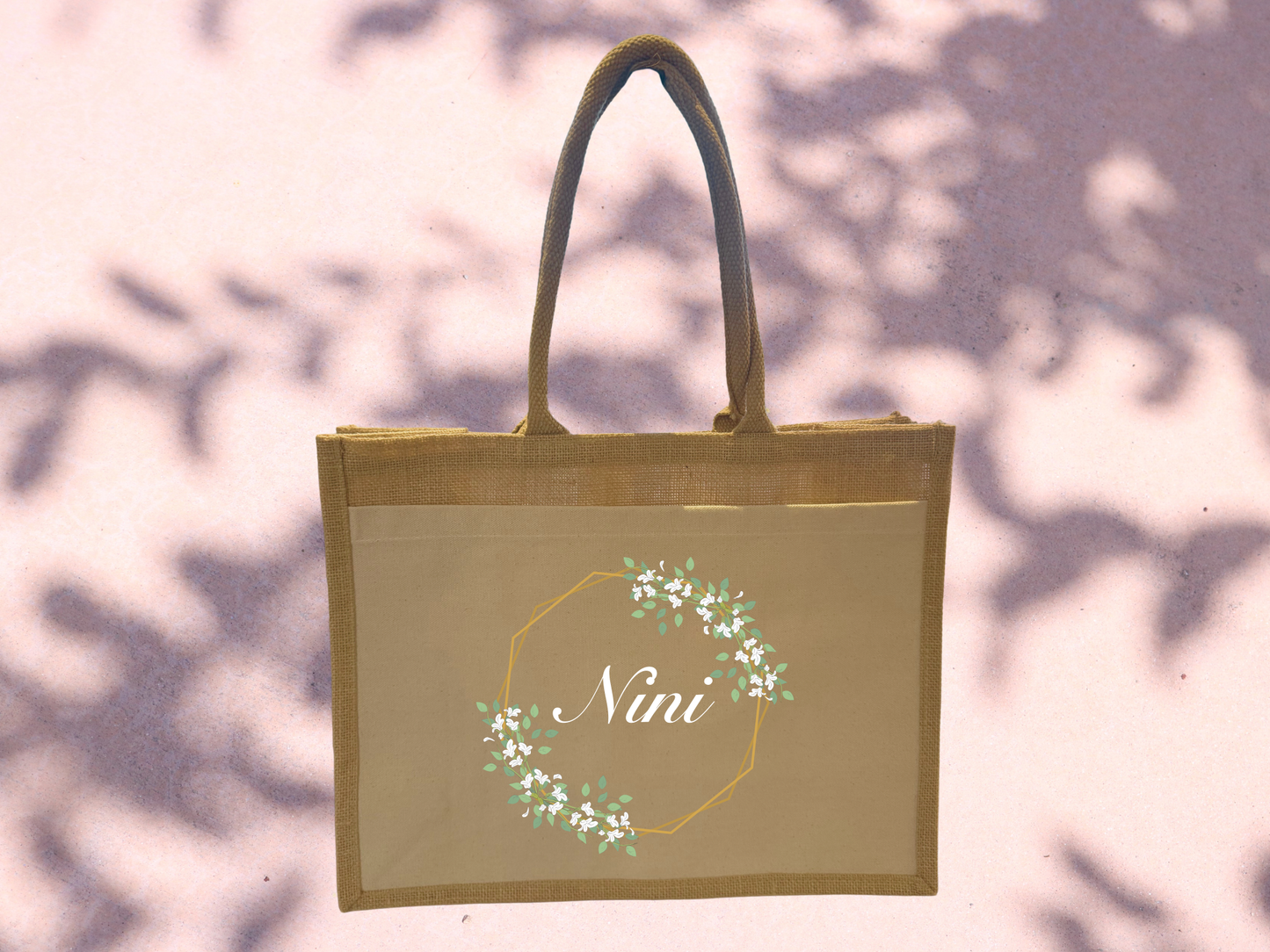 Sac fourre-tout couronne de fleurs đź’“