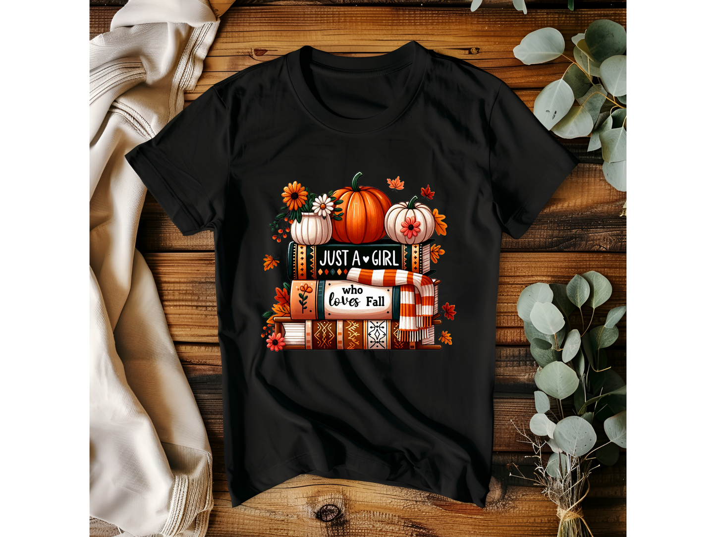 T-Shirt Citrouilles et livres 🎃
