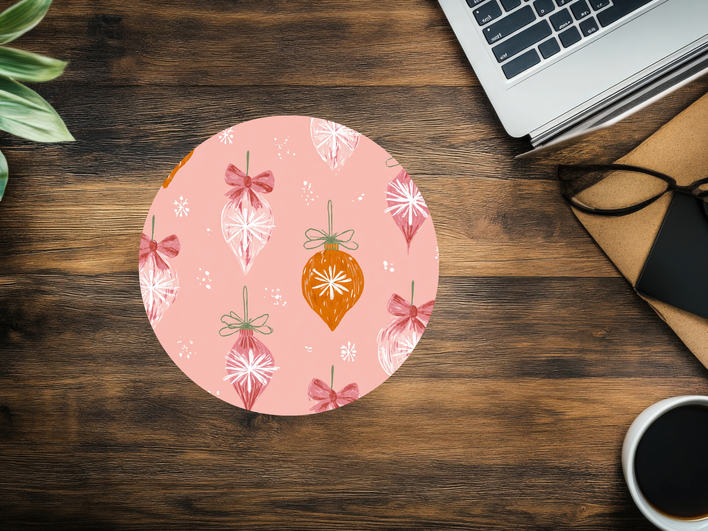 Tapis de souris boules de Noël 🎄