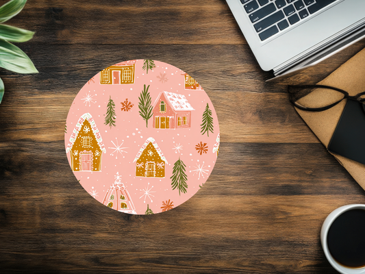 Tapis de souris au decor de noël 🌲