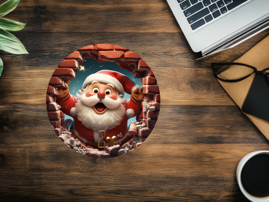 Tapis de souris père noël 🌲