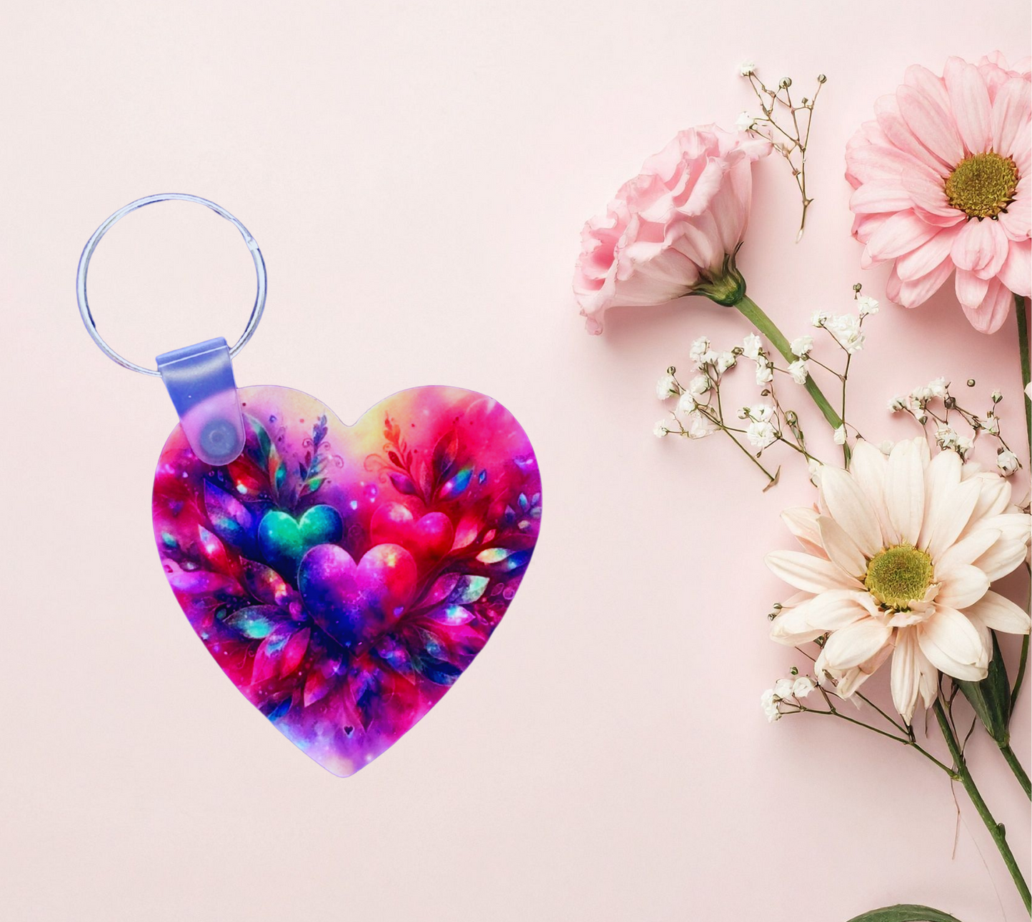 Porte-clés cœurs 💖