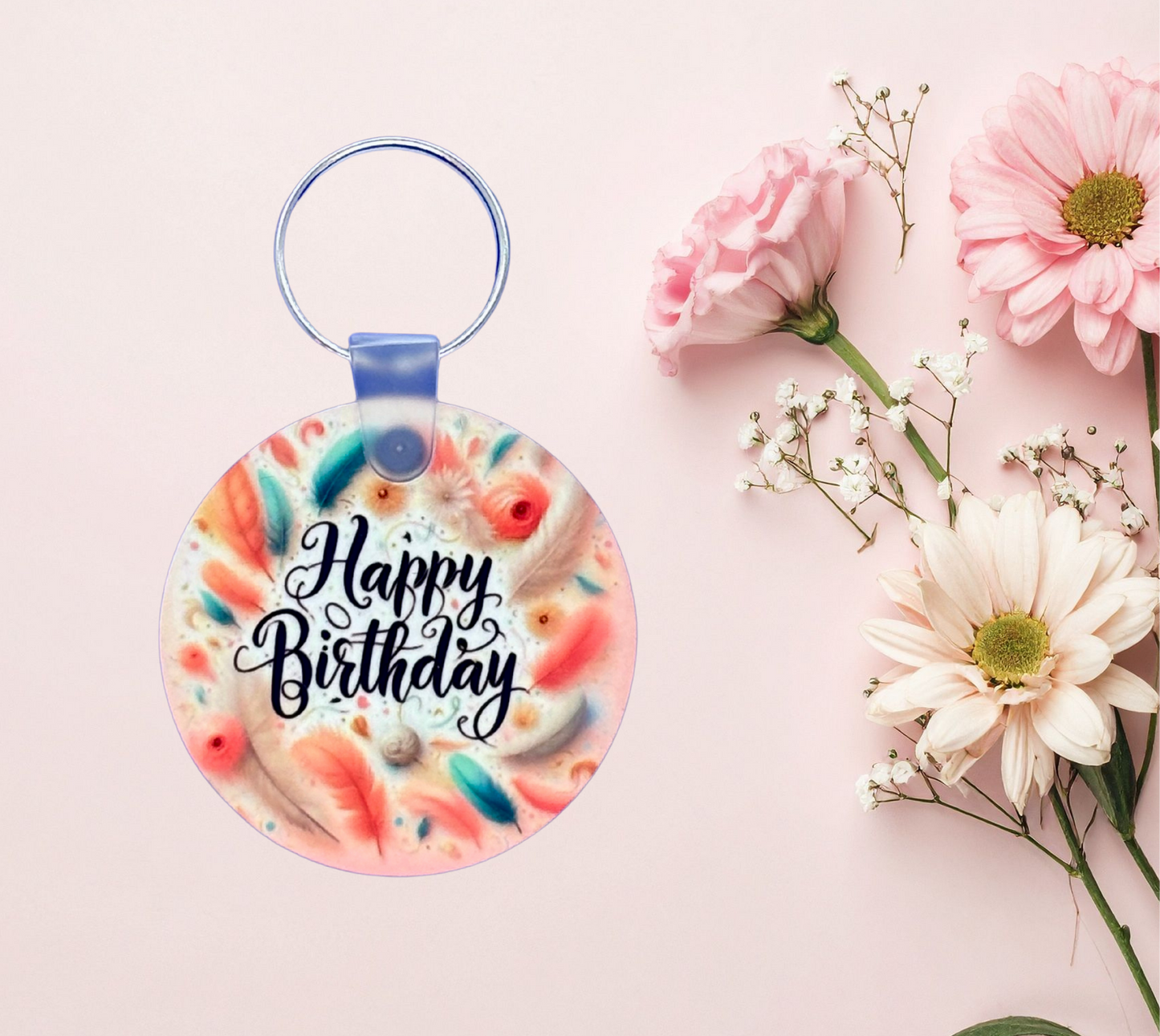 Porte-clés "happy birthday"