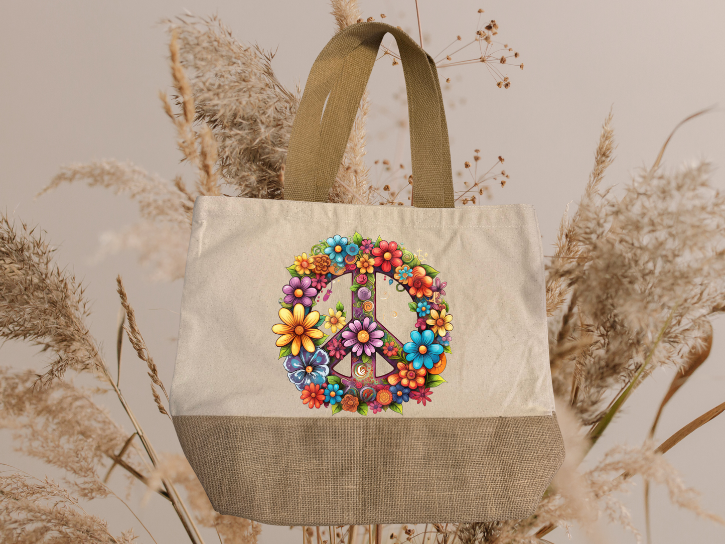 Sac fourre-tout fleuri 🌺