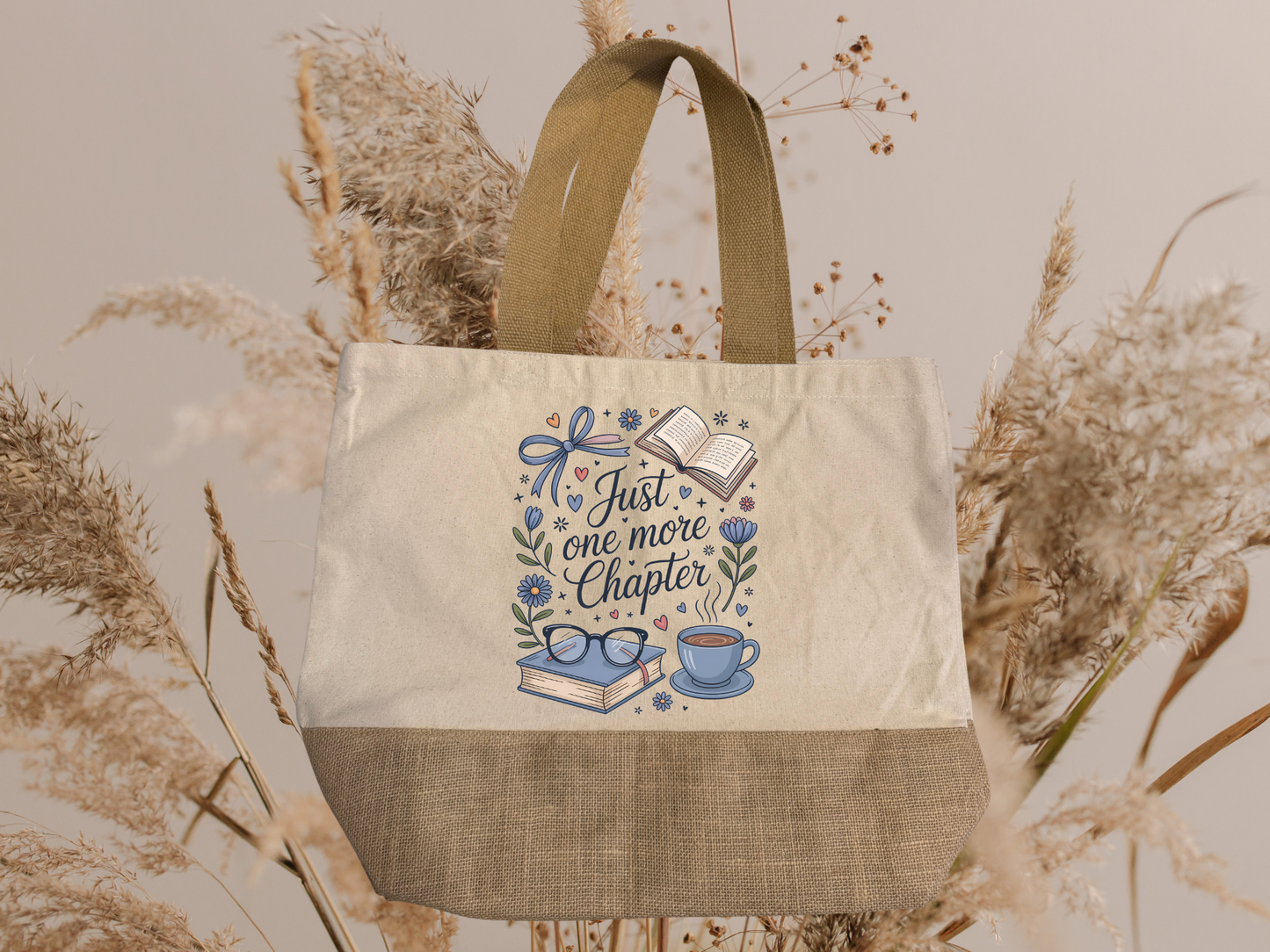 Sac fourre-tout"juste un chapitre de plus" 📚