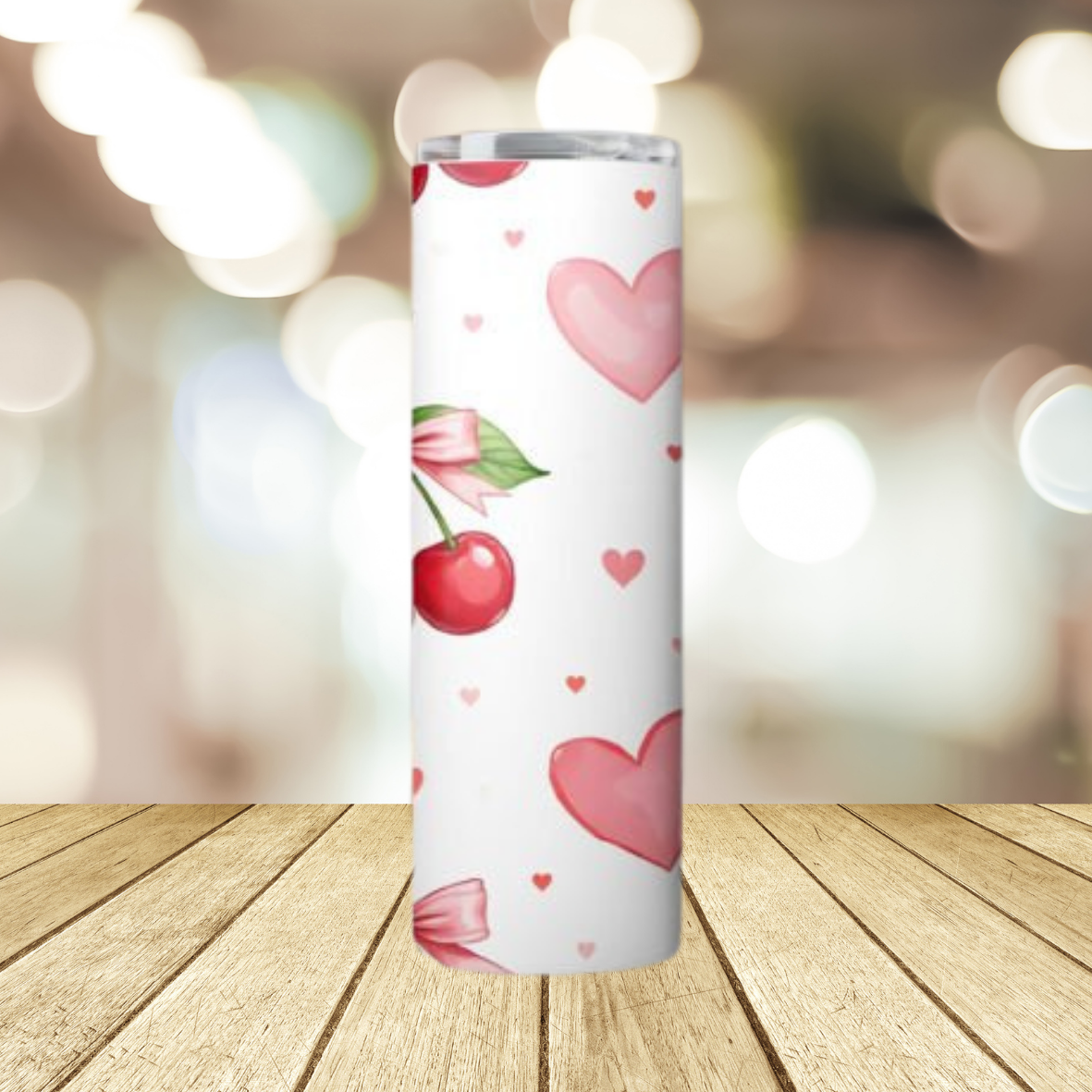 Gourde coeurs et cerises 🍒