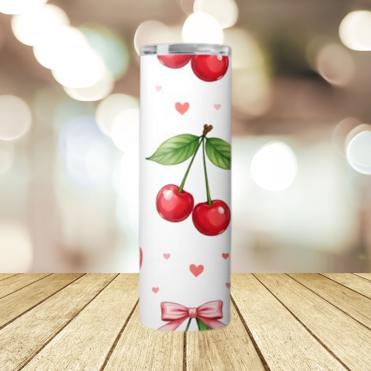 Gourde coeurs et cerises 🍒