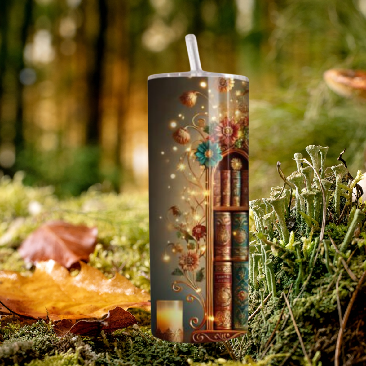 Gourde "Lire c'est rêver les yeux ouverts"  📚