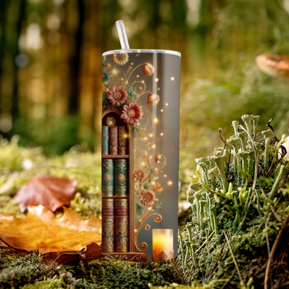 Gourde "Lire c'est rêver les yeux ouverts"  📚