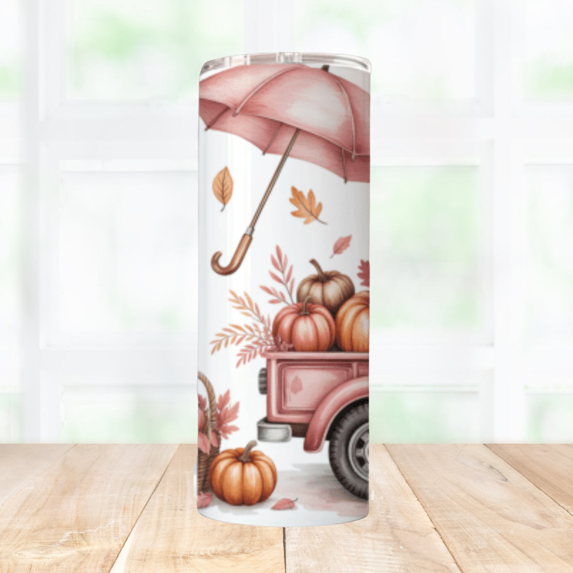 Gourde d'automne citrouille rose 🍂