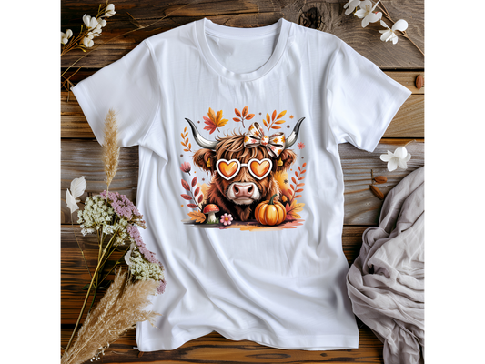 T-shirt vache citrouille 🎃