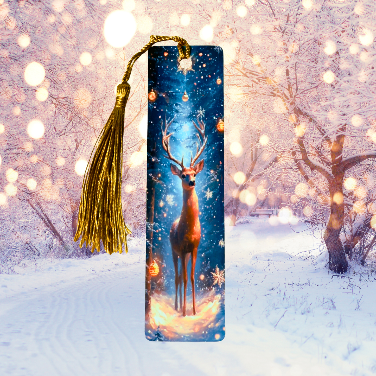 Marque-page Renne 🎅