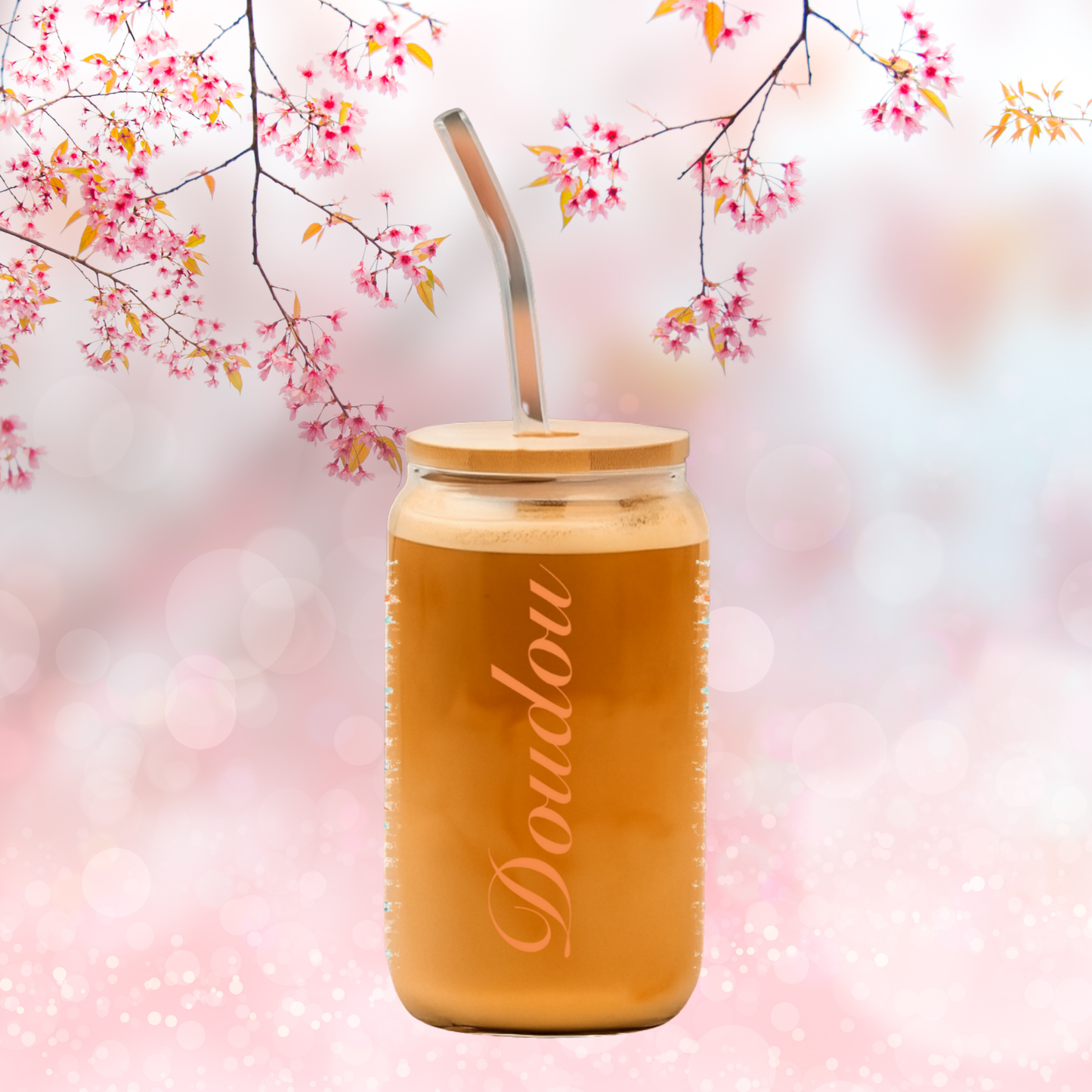 Verre au magnifique couleurs & prénom 💕