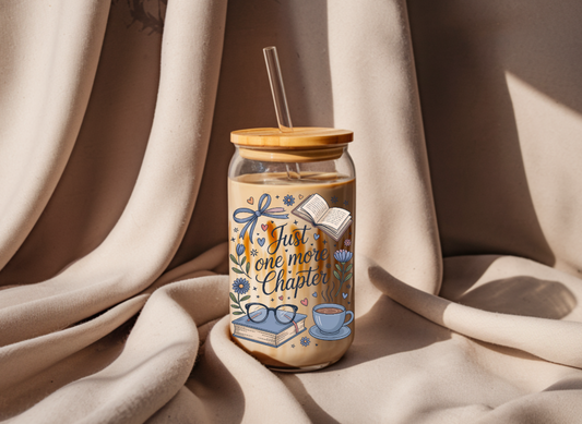 Verre " juste un chapitre de plus" 🎀