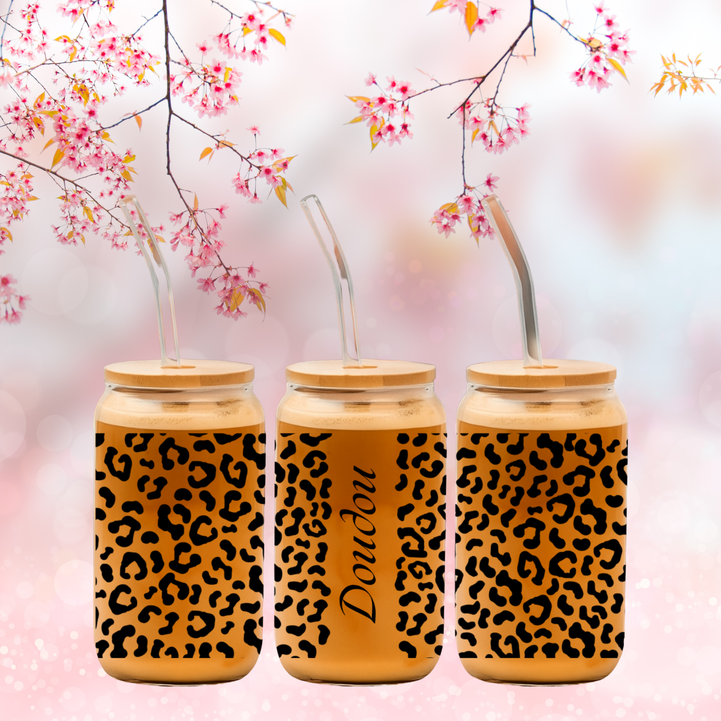 Verre Jaguar & prénom 💕