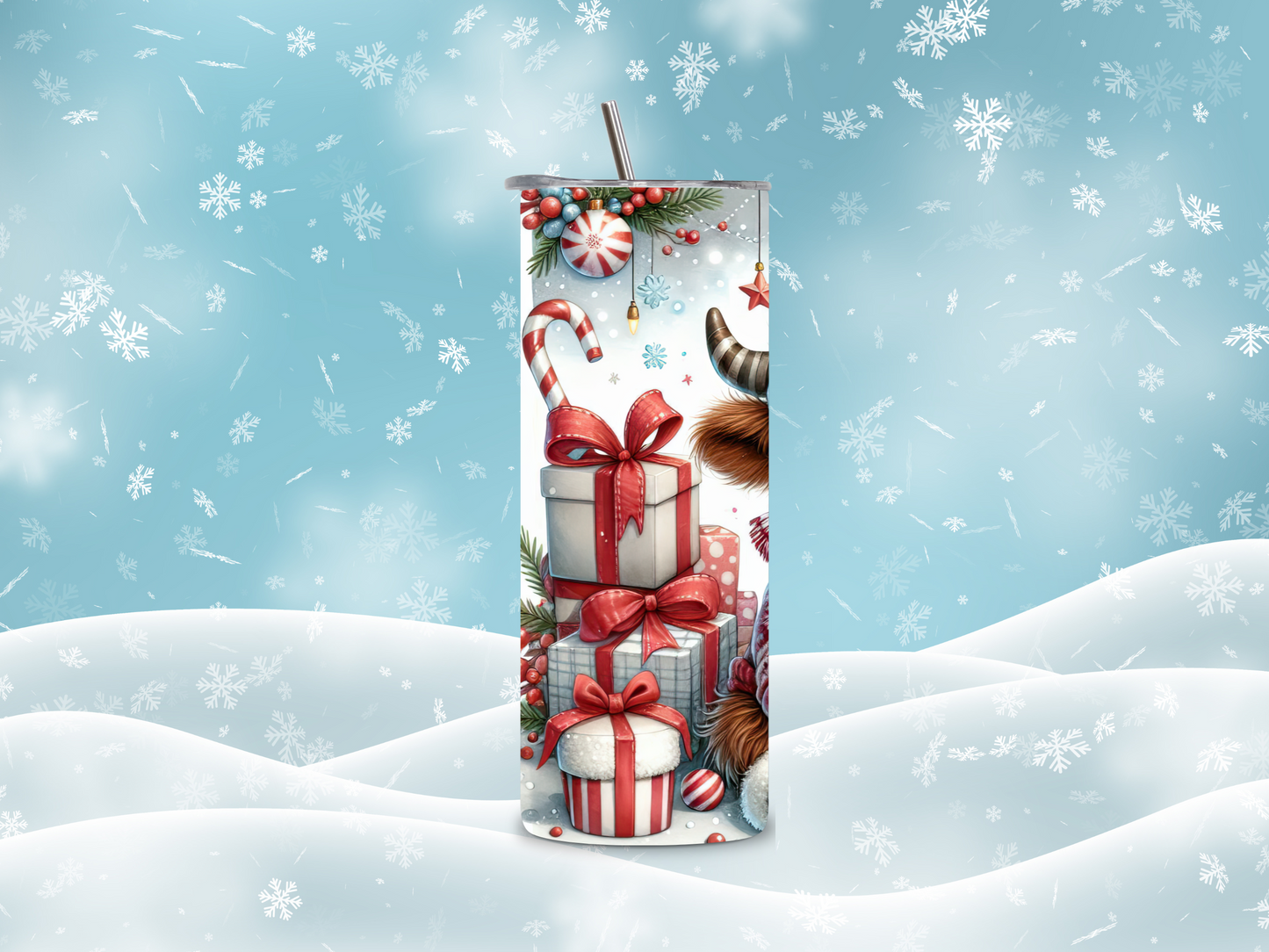 Vache et cadeaux 🎁