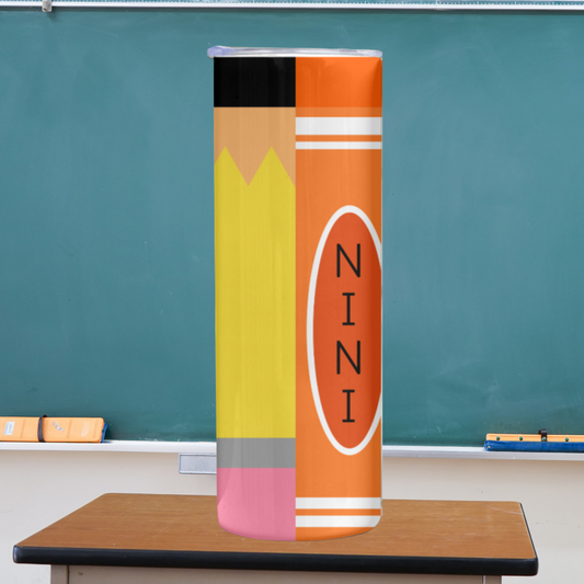 Gourde regle et crayons ✏️