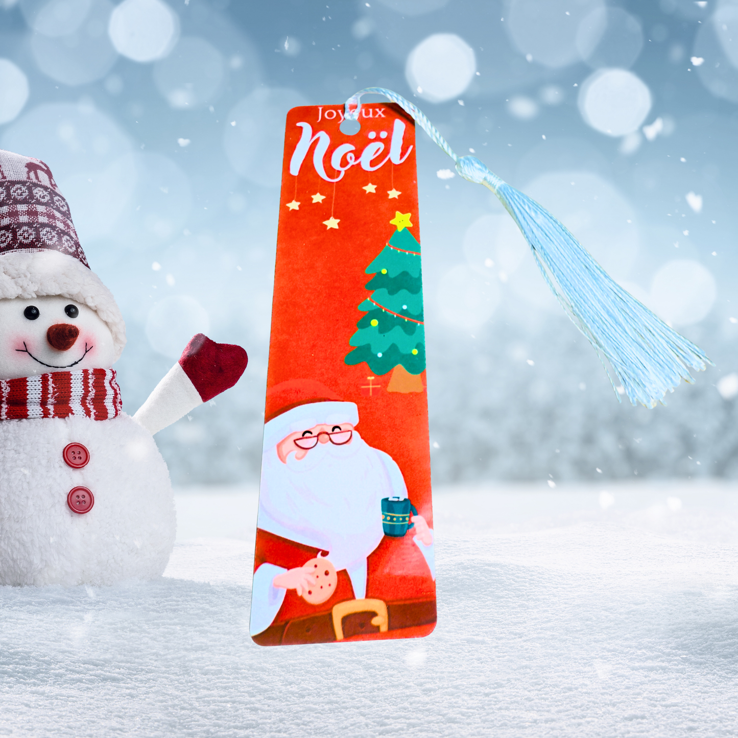 Marque-page "joyeux Noël" 🎅