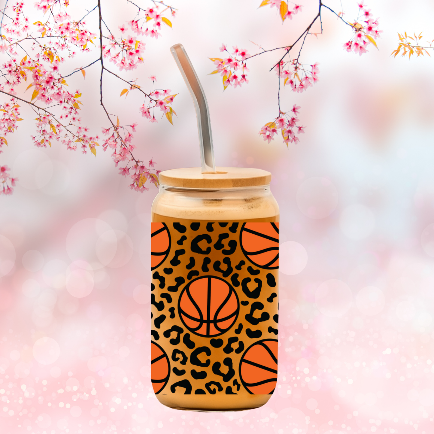 Verre Jaguar, ballon de basket & prénom 🏀